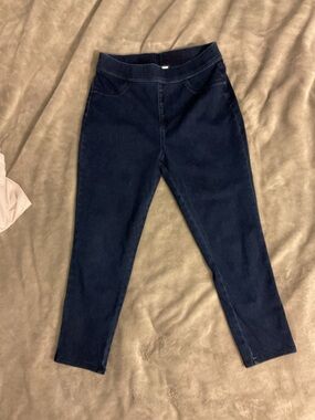 Time and Tru Dark Blue Stretch Pull-On Jeggings